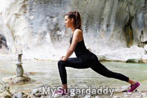 Mulher fazendo esporte 