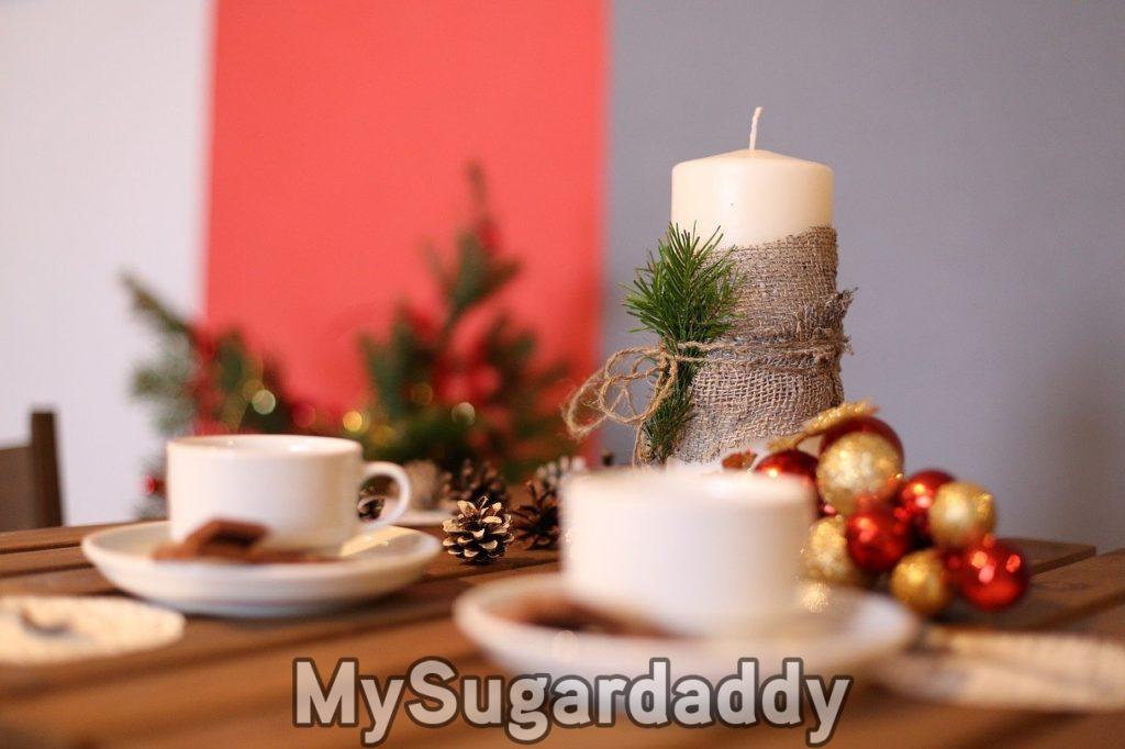 Decorações de Natal naturais